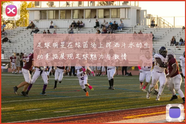 足球明星在绿茵场上挥洒汗水的生动素描展现足球魅力与激情