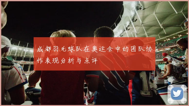 成都羽毛球队在奥运会中的团队协作表现分析与点评