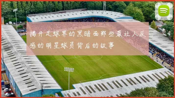 揭开足球界的黑暗面那些最让人反感的明星球员背后的故事